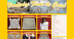 Desktop Screenshot of bordadosfinosdecaico.com